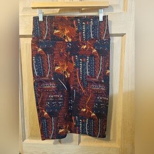 Xs LuLa Roe Cassie Stylish Multicolor Pencil Skirt